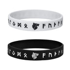 Viking Compass Silicone Bracelet 12mm