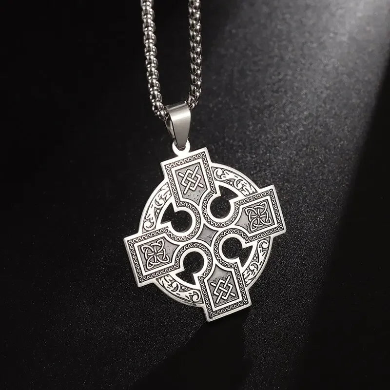 Witchcraft Pentagram Pendant Necklace — Stainless Steel