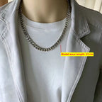 925 Silver Chains Original Certified Cuban Chain Authentic 925 Silver Necklace