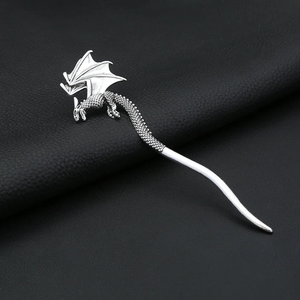 Viking Lunar Sword Hair Stick — Stainless