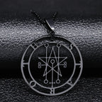 Astaroth Sigil Pendant Necklace — Stainless Steel