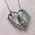 Iced Out Angel Pendant Necklace
