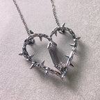 Iced Out Angel Pendant Necklace