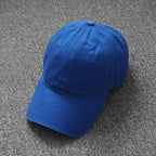 Oversized Cotton Baseball Cap — Adjustable Fit