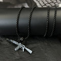 Gun Pendant Necklace