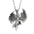 Magical Witchcraft Necklace Women's Retro Blood Pack Detachable Witch Wand Pendant Men Women Cosplay Jewelry Gift