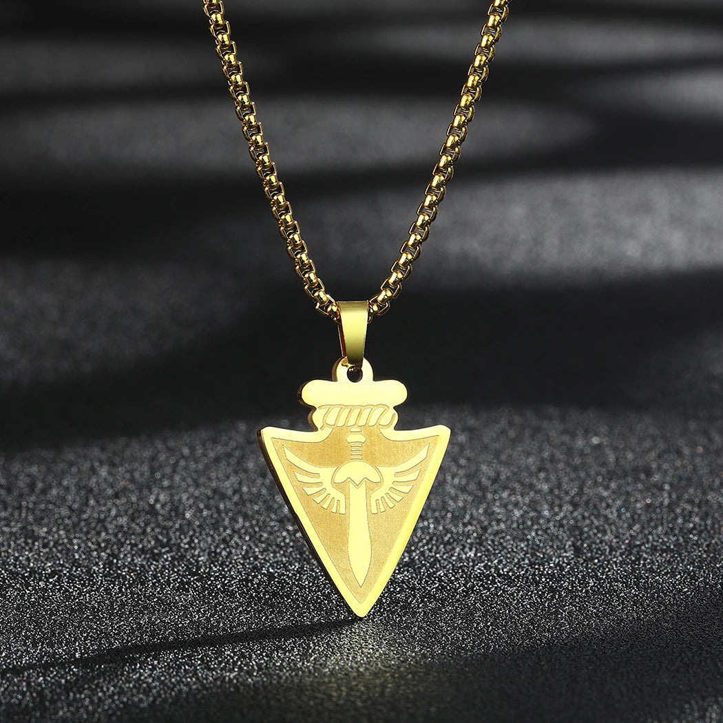 Lion of Judah Coin Pendant Necklace