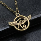 Hand and Eye Talisman Amulet Necklace — 43cm Chain