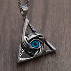Evil Eye Pendant — Stainless Steel