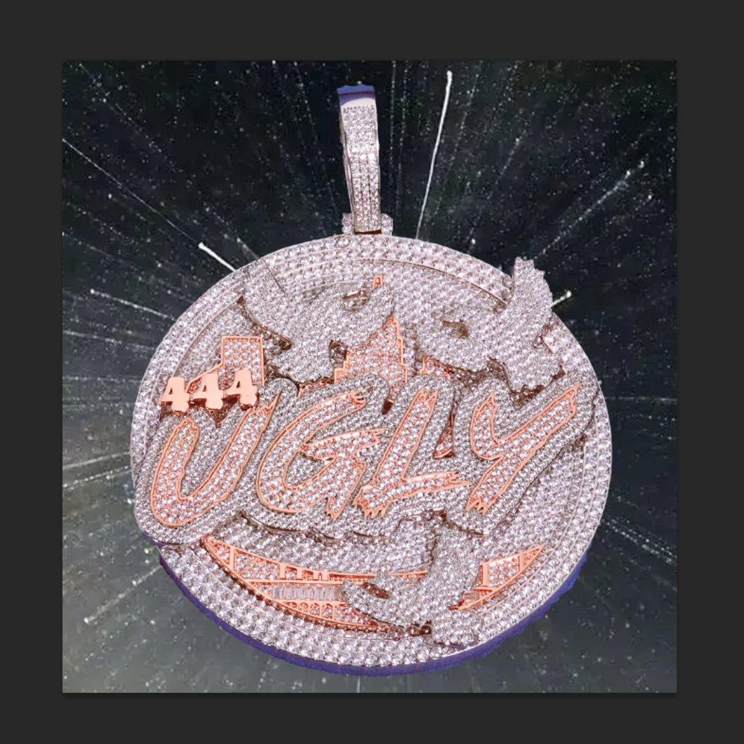 City Skyline Pendant Necklace Two-Tone