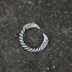 Nostalgia Odin Raven Ring Viking Mens Womens Adjustable Vintage Crow Rings Gothic Jewelry Accessories
