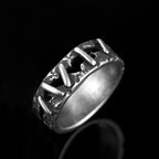 Stainless Steel Viking Simple Ring vintage Hammer retro punk Classic Ring Male finger Love Jewelry for man Gift OSR514