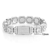 Tennis Chain Necklace Stainless Steel 7/10/12MM