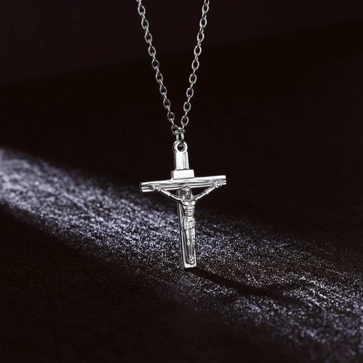 Vintage Ankh Cross Pendant Necklace — Stainless Steel