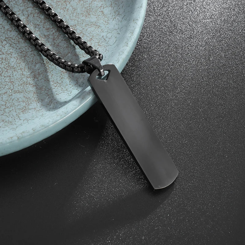 Stainless Steel Zeus Thunder Necklace Lightning Charm for Men and Women Hip Hop Trend Street Party Cool Jewelry