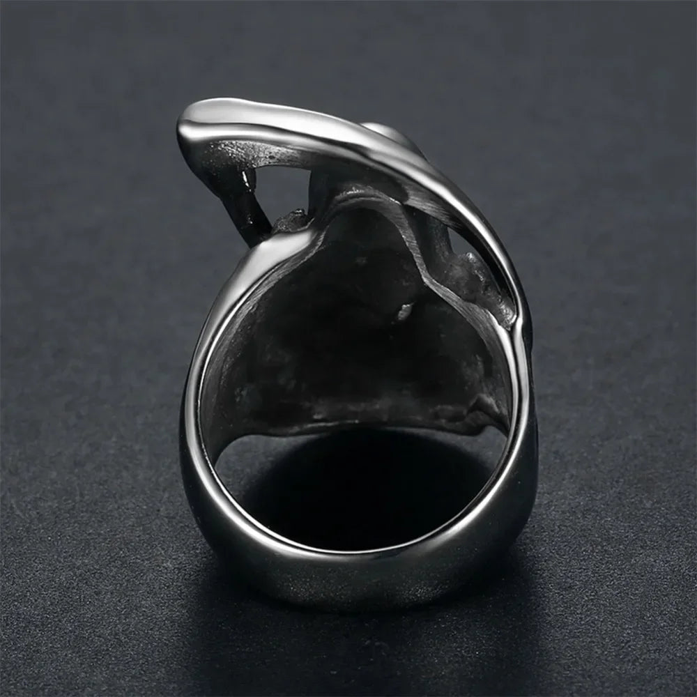 Death Skull Ring — Gothic Punk