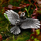 Skull Pendant Necklace — Stainless Steel