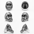 Skull Rider Ring — Stainless Steel