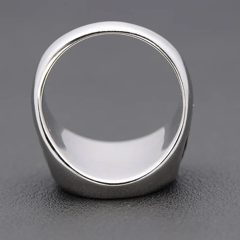 Eye of Horus Cross Ring — 925 Silver