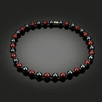 Black Hematite Magnetic Bead Necklace