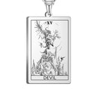 Tarot Major Arcana Amulet Necklace — Stainless Steel