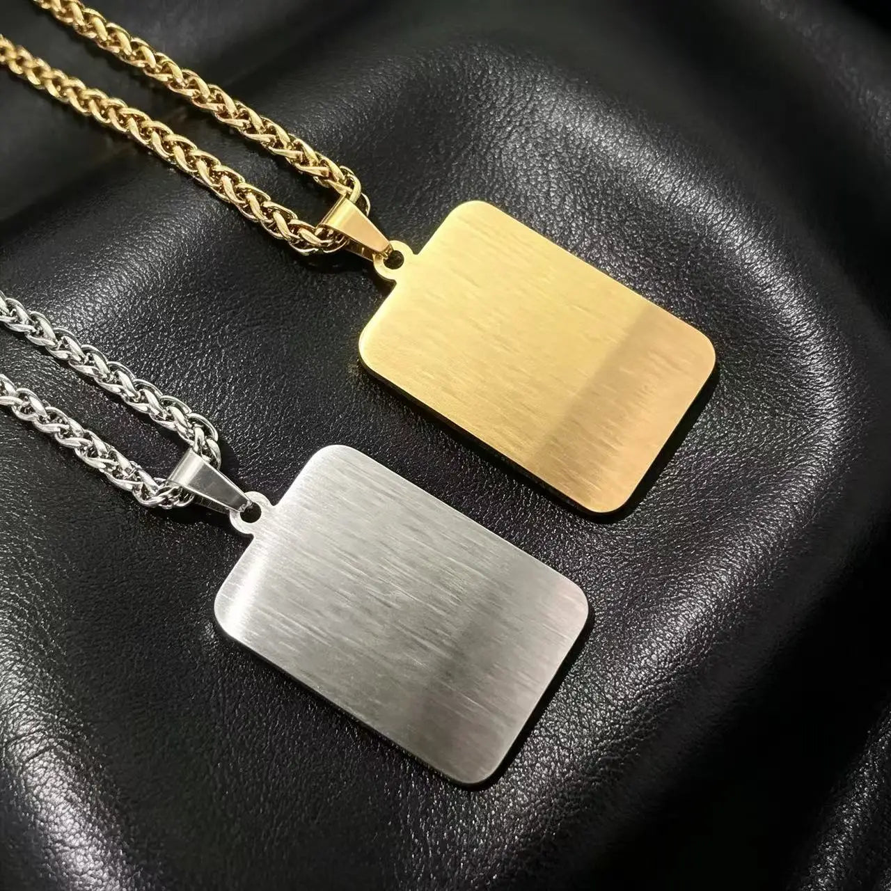 Virgin Mary Stainless Steel Pendant Necklace