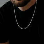 Hip Hop Men Stainless Steel Twist Chain Necklace Handmade Spring Buckle Basic Necklace Simple Jewelry Fashion Women Accessories