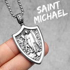 Archangel Michael Pendant — Stainless Steel