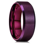Fashion 8mm Men Stainless Steel Celtic Dragon Rings Inlaid Black Zircon Stone Rings For Men Carbon Fibre Rings Wedding