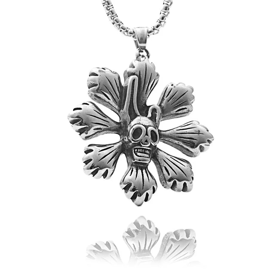 Skull Steel Pendant