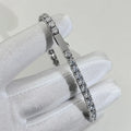 Iced Out Tennis Chain Necklace Stainless Steel