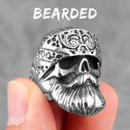 Skull Rider Ring — Stainless Steel