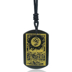 Tarot Black Pendant Necklace