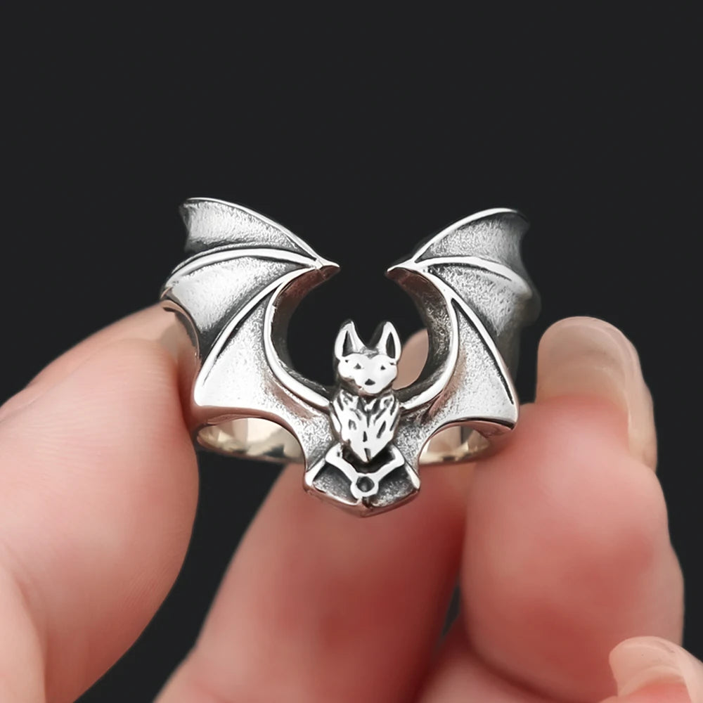 Bat Ring — Stainless Steel