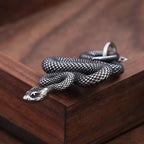 Snake Stainless Steel Pendant Necklace