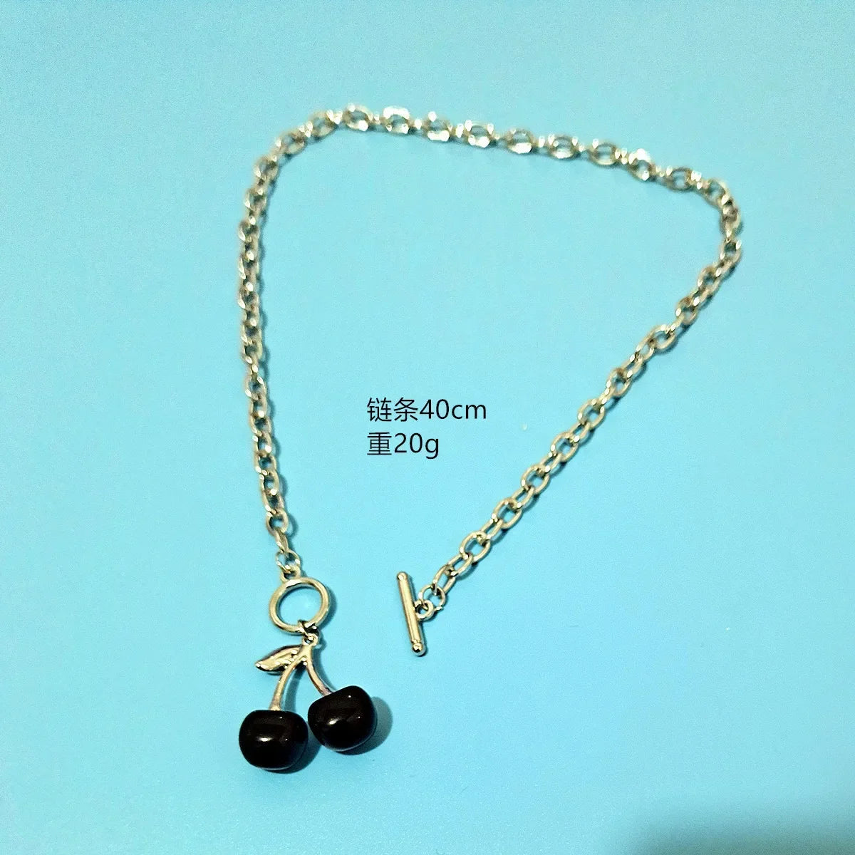 Football Charm Pendant Necklace — Gold