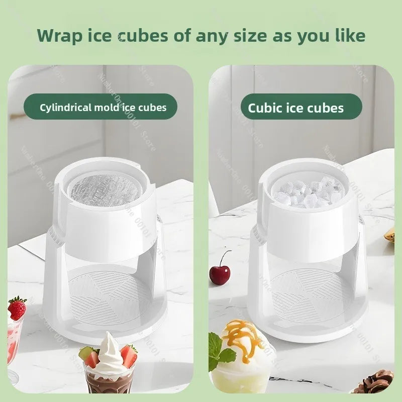 Automatic household small hail ice machine,Electric ice crusher , Mianmian ice machine