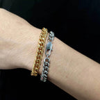Stainless Steel Cuban Bracelet Miami 6/8MM