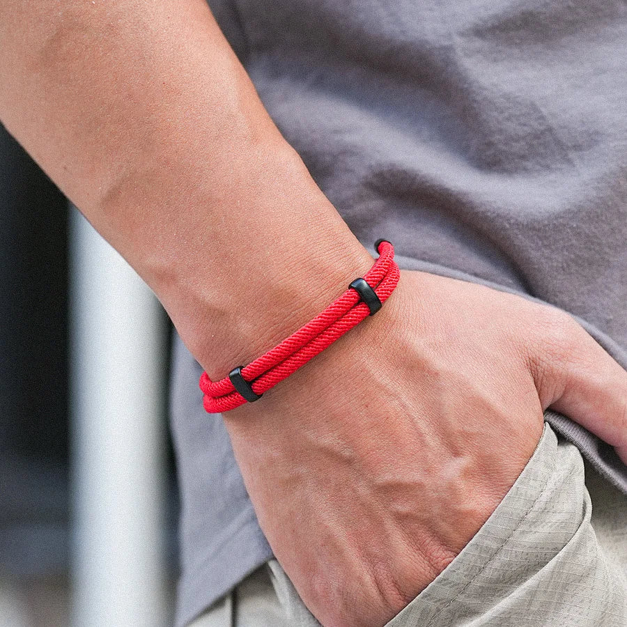 Sliding Rope Cord Bracelet — Minimalist Adjustable