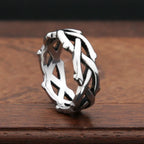 Thorn Vine Ring — Stainless Steel