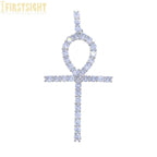 2025 New Hip Hop Cross Pendant Necklace Gold Color Iced Out Bling CZ Cubic Zirconia Variety Designs Charm Men Women Jewelry