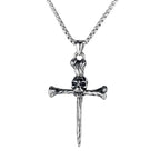 Men's Personality Is Cool, Ha's New Large Wing Pendant, Copper Inlaid Zircon Fashionable Street Necklace Trend