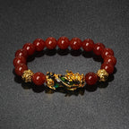 Color-Changing Natural Stone Pi Xiu Beaded Bracelet