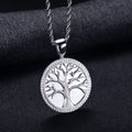 Iced Out Tree of Life Pendant — 14K Gold
