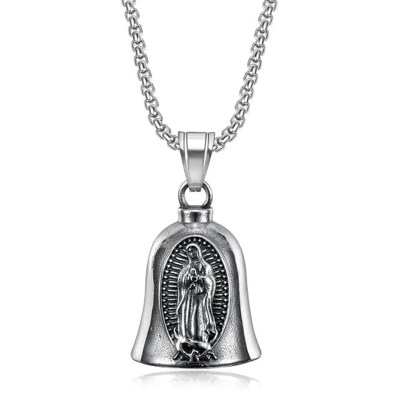 Moto Bell Steel Pendant Retro Punk Motorcycle