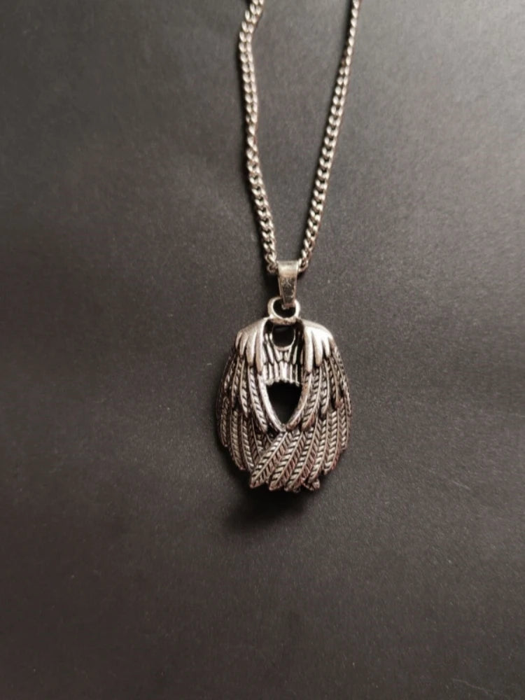 Angel Wings Steel Pendant Japanese Korean