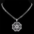 Angel Metatron Pendant Necklace — Stainless Steel