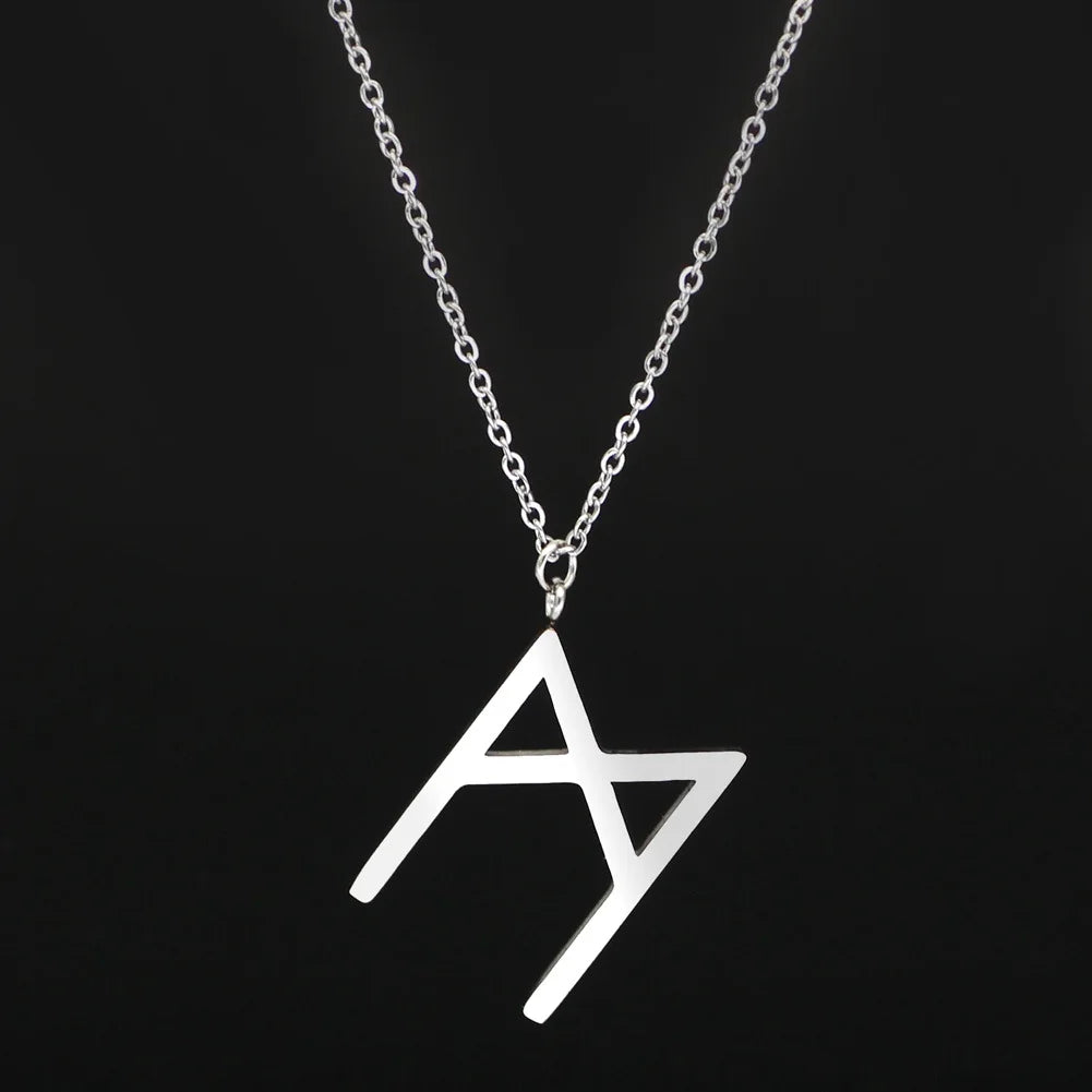 Viking Rune Layering Necklace — Minimal