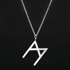 Viking Rune Layering Necklace — Minimal
