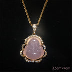 Gawu Box Pendant Can Be Opened Vajra Pestle Six-Character Sutra Zircon Buddha Necklace Male and Female Amulet Jewelry